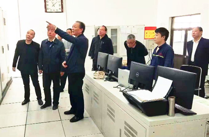 The director of the Municipal Bureau of Industry and Commerce led the relevant personnel of the city and county to visit the Rishengda Group for research