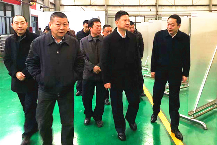 City deputy mayor, public security director Chengwenbi in-depth research of Rishengda Group